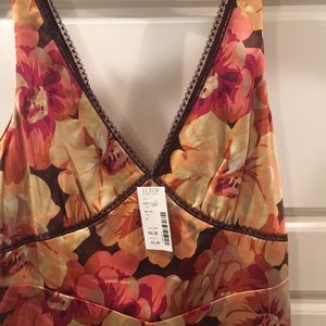 J. Crew Dresses - JCrew New w tags silk fall floral slip dress sz 10 J. Crew Dresses - JCrew New w tags silk fall floral slip dress sz 10